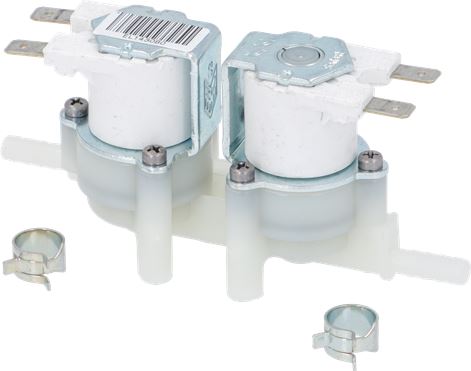 Electroválvula doble para vapor 5+21 barbed 6 Unox